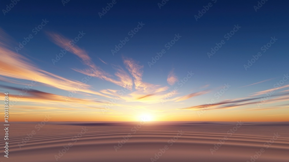 Sunset Sky Above the Clouds Sunset Sky Above the Clouds