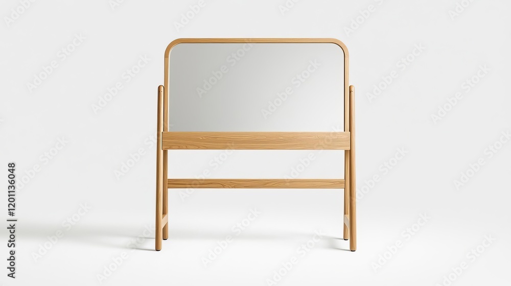 Minimalist wooden mirror showcasing sleek design, perfect for modern home decor and enhancing interior aesthetics with natural elegance. Minimalist wooden mirror showcasing sleek design, perfect for modern home decor and enhancing interior aesthetics with natural elegance.
