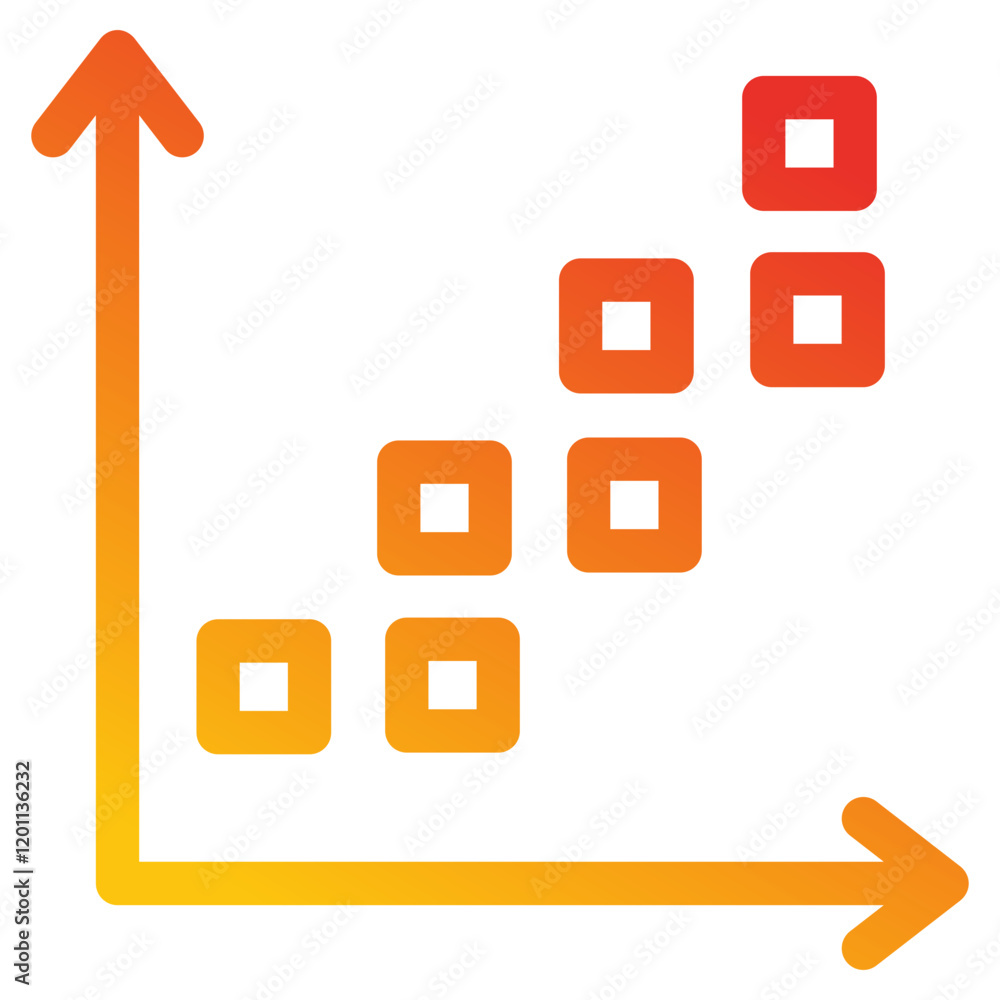 Scatter Plot Icon Scatter Plot Icon