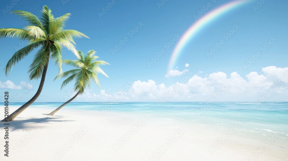 Obraz premium Tropical Beach Paradise