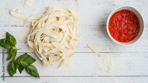 Pasta Perfection: A rustic ...
