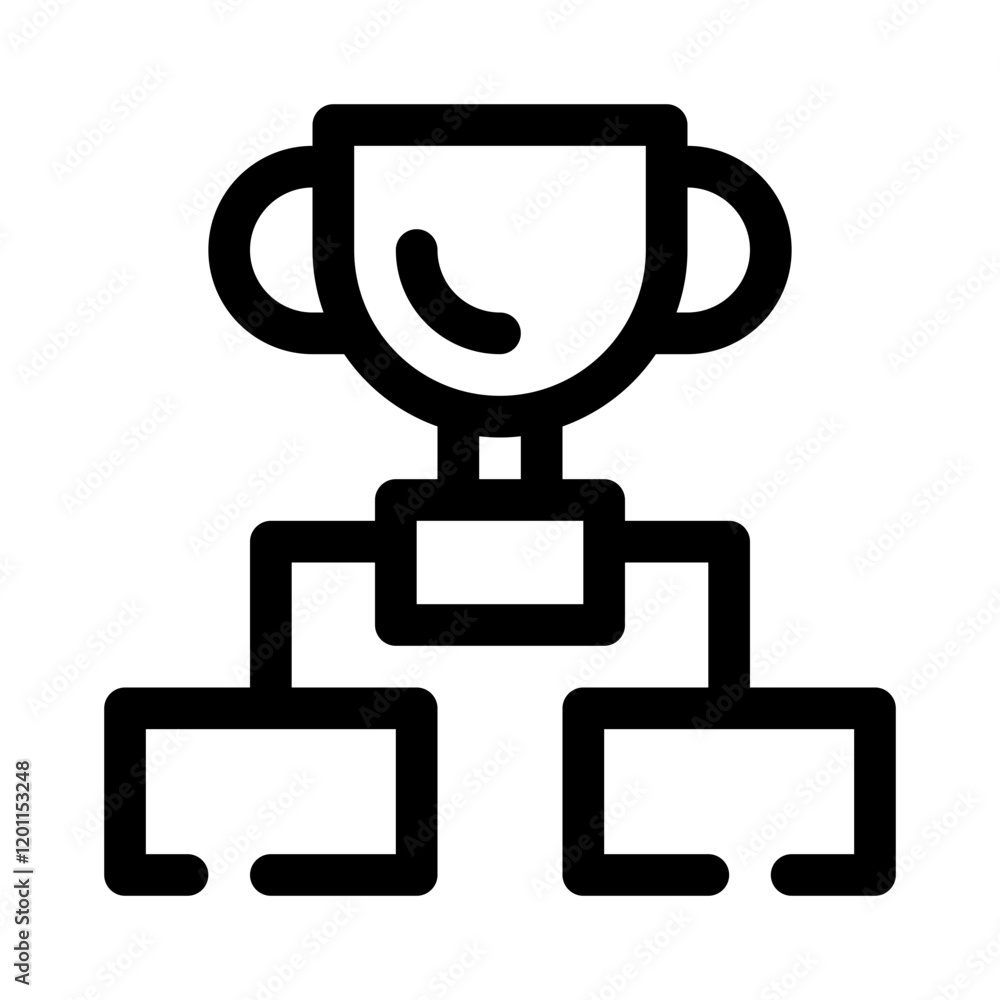 Cup line icon