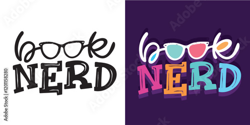 Cute hand drawn doodle lettering quote about book and reading. Lettering for t-shirt design, mug print, bag print, clothes fashion. 100% hand drawn vector image.