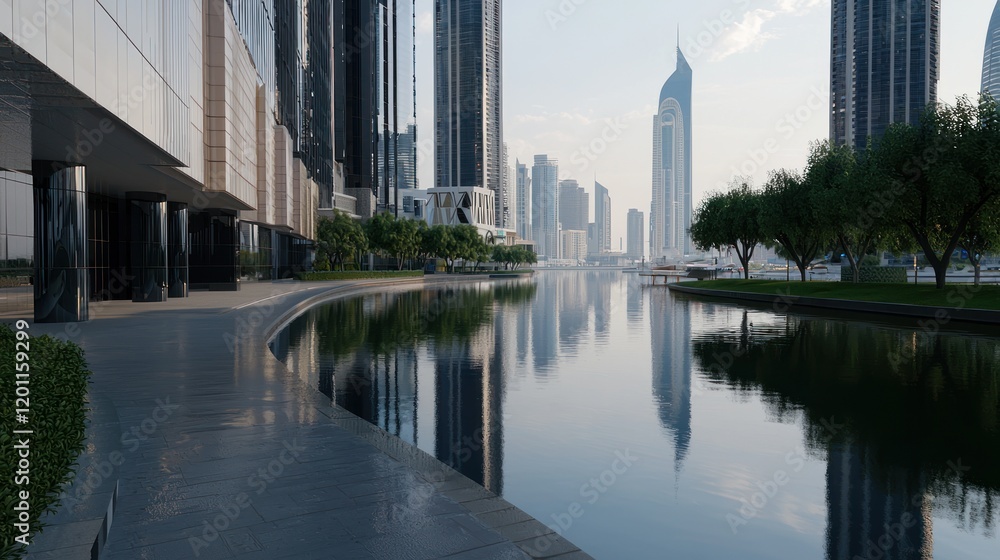 Calm City Reflections Calm City Reflections