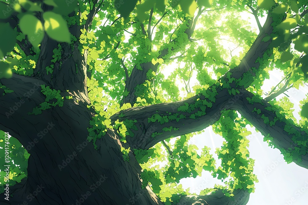 Fototapeta premium tree in the forest
