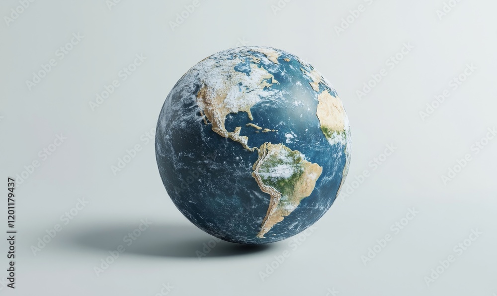 Global network concept. World map point. Global network planet Earth. 3D rendering., Generative AI Global network concept. World map point. Global network planet Earth. 3D rendering., Generative AI
