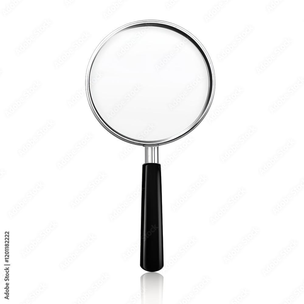 Isolated Magnifying Glass Isolated Magnifying Glass