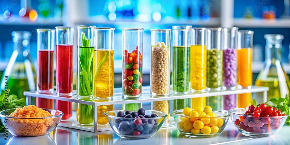 Laboratory Food Science: Experiments & Culinary Innovation Stock Photo Laboratory Food Science: Experiments & Culinary Innovation Stock Photo