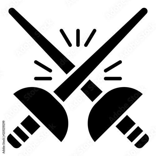 Fencing Match Icon