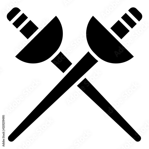 Fencing Sword Icon