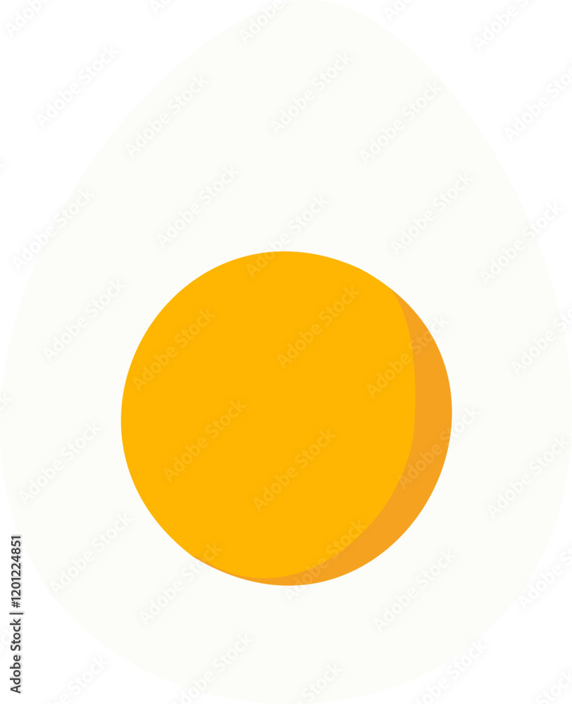 Half Egg Boiled Top View Flat Icon Vector.
Half Egg Boiled Cartoon isolated.
Transparent background. Half Egg Boiled Top View Flat Icon Vector.
Half Egg Boiled Cartoon isolated.
Transparent background.