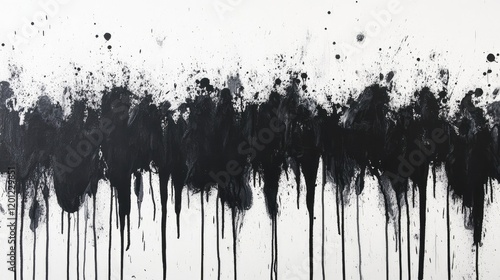 black ink splat