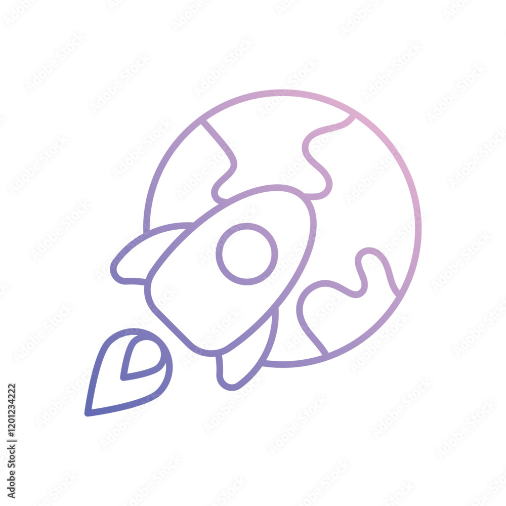 Startup icon business vector concept stock graphic Startup icon business vector concept stock graphic
