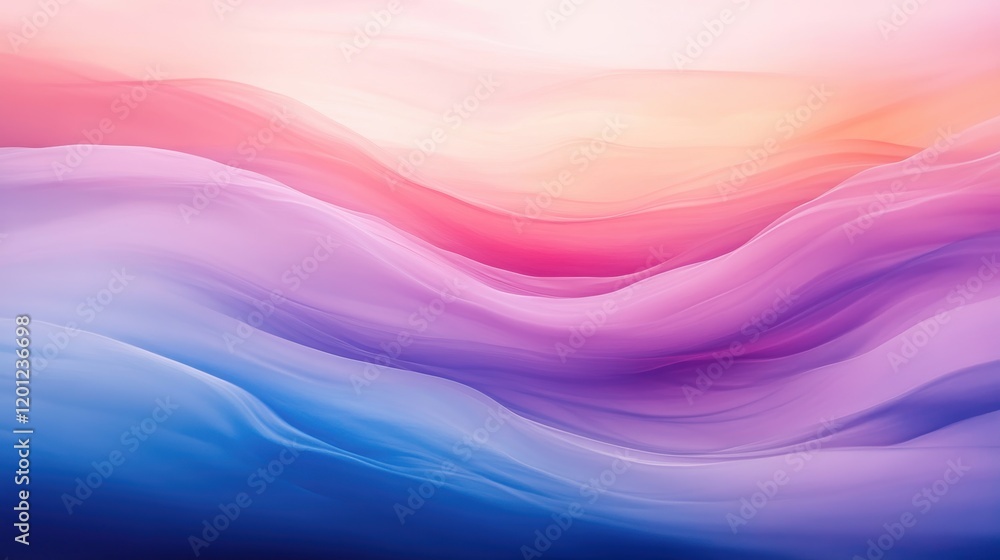 Tranquil high-fidelity digital art lush gradients in an abstract serene environment Tranquil high-fidelity digital art lush gradients in an abstract serene environment