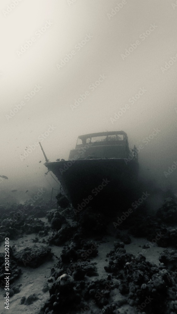 Naklejka premium Ghosts of the Depths