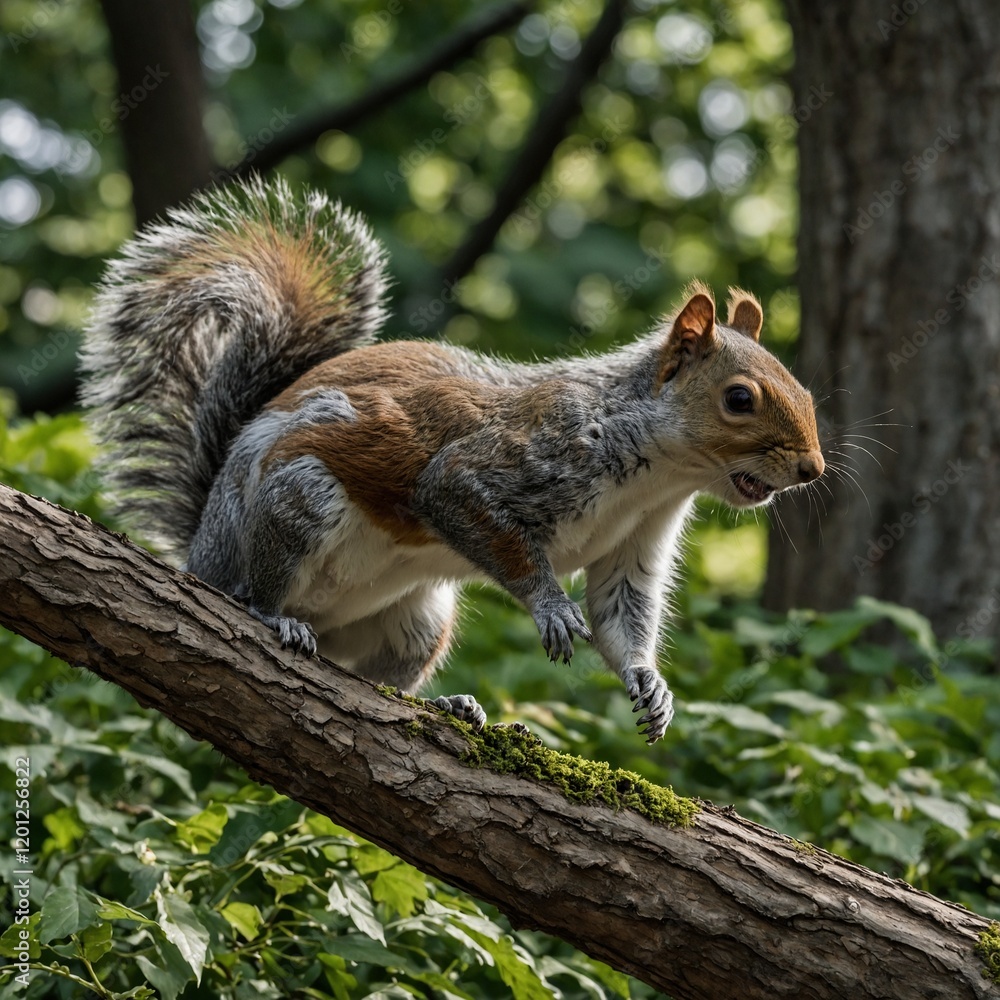 squirrel on a tree. Curious squirrel in evergreen forest nature photography woodland environment close-up viewpoint. squirrel on a tree. Curious squirrel in evergreen forest nature photography woodland environment close-up viewpoint.