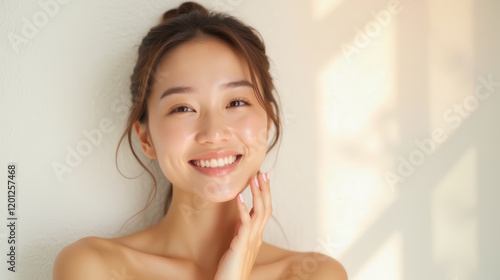 Asian Women Beauty Image (Skin Care, Body Care, Beauty Salon) photo