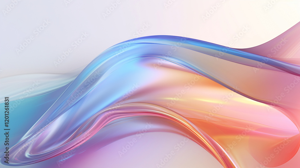 Fototapeta premium Abstract Liquid Colors Design