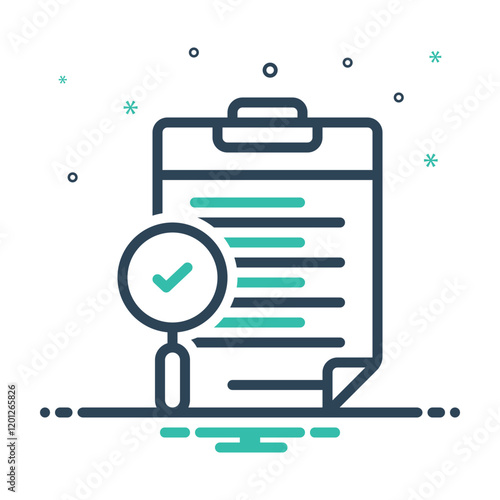 Mix icon for audit