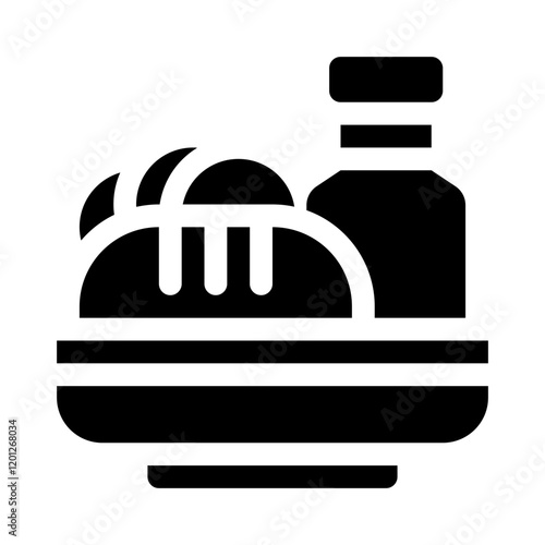 Food Rations glyph icon