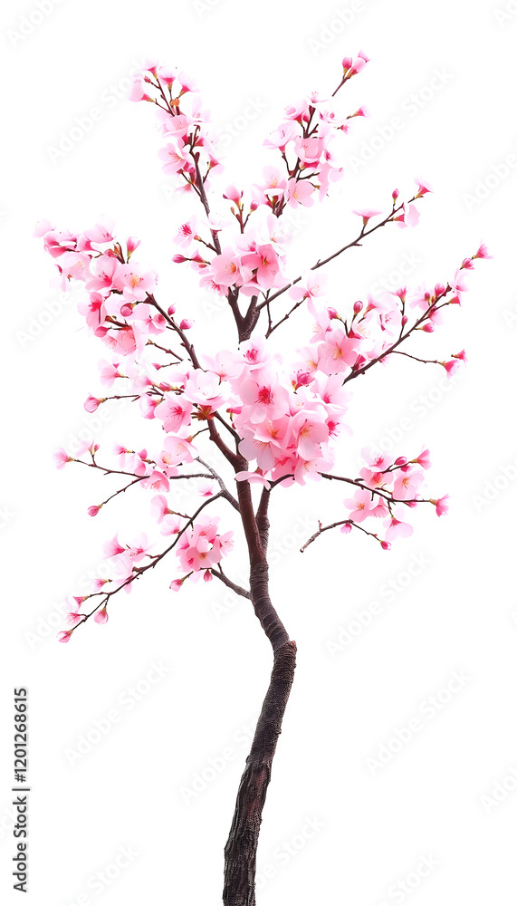 pink cherry blossom tree isolated on transparent background blooming tree in spring png, Dynamic motion, with white tones pink cherry blossom tree isolated on transparent background blooming tree in spring png, Dynamic motion, with white tones