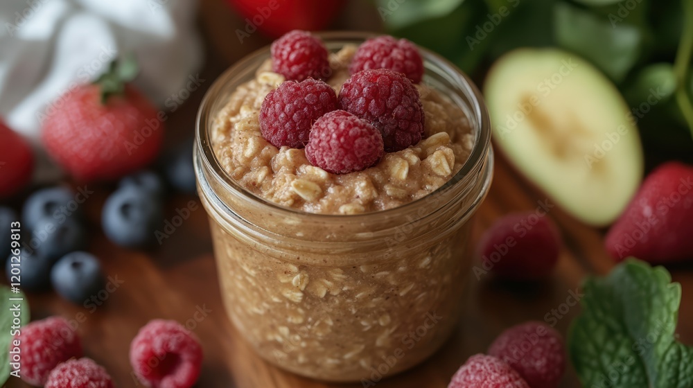 Vegan Protein Oatmeal Cookies in Jar Vegan Protein Oatmeal Cookies in Jar