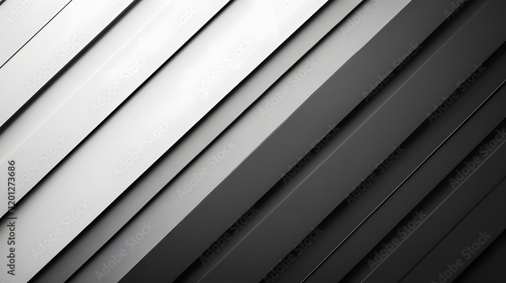 Obraz premium Black white dark gray abstract background. Geometric pattern shape. Line triangle polygon angle. Gradient. Shadow. Matte. 3d effect. Rough grain grungy. Design. Template. Presentation.