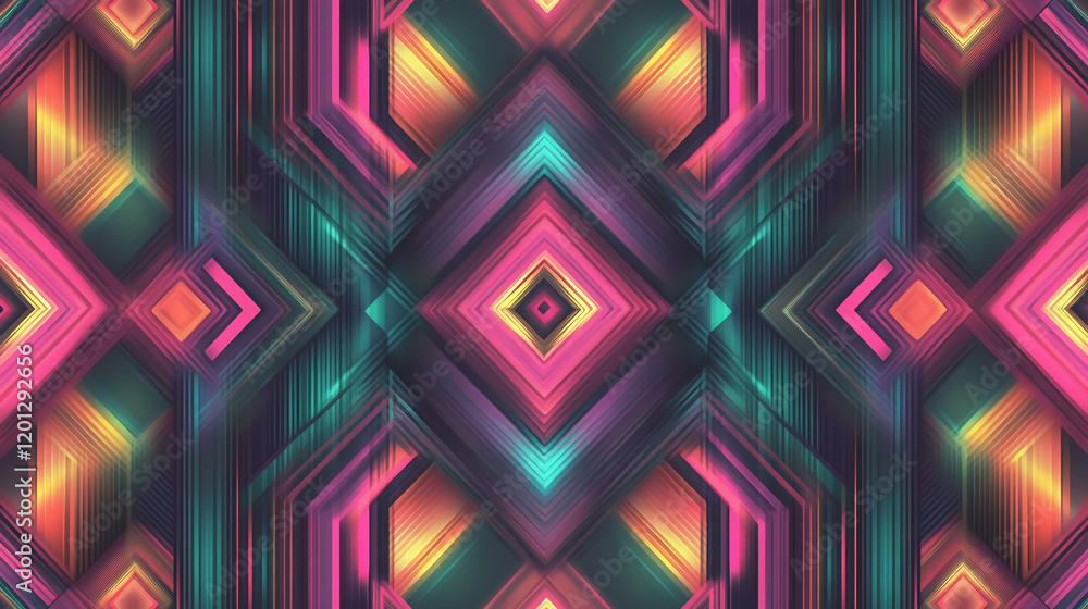 Smooth gradient holographic pattern with vibrant neon hues in pink, purple, and cyan. Modern texture concept Smooth gradient holographic pattern with vibrant neon hues in pink, purple, and cyan. Modern texture concept