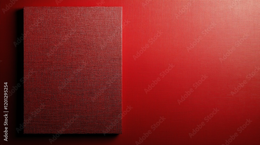 Rich red canvas with ample blank area Rich red canvas with ample blank area