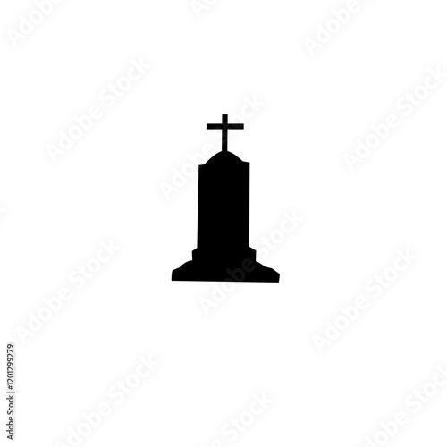 Cemetery tombstone Icon