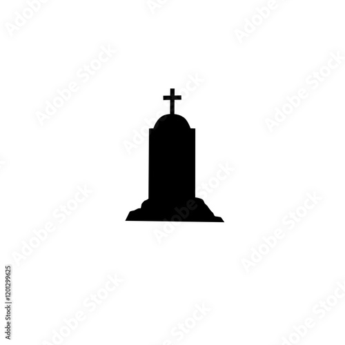 Cemetery tombstone Icon