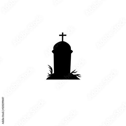 Cemetery tombstone Icon