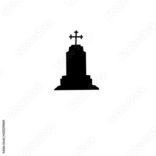Cemetery tombstone Icon