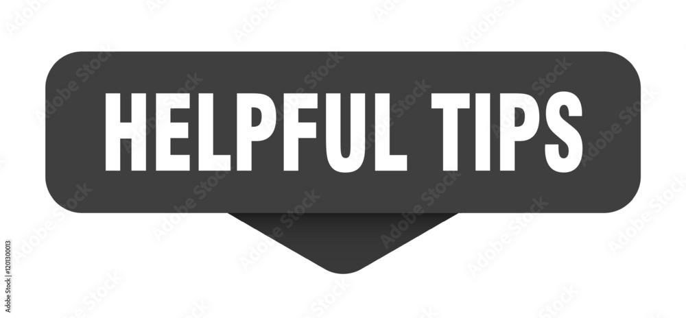 helpful tips sticker. helpful tips sign on transparent background helpful tips sticker. helpful tips sign on transparent background