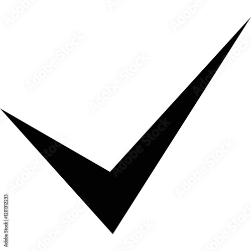 Simple vector icon check mark