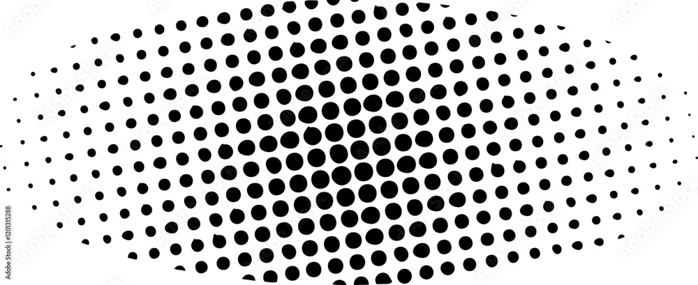 Halftone Gradient Shapes Halftone Gradient Shapes