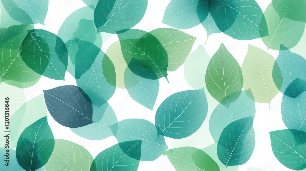 Abstract Green Leaf Background Nature Inspired Tranquil Overlay Botanical Design Eco Friendly Abstract Green Leaf Background Nature Inspired Tranquil Overlay Botanical Design Eco Friendly