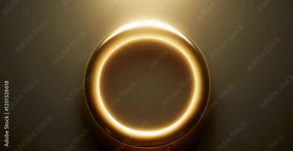 a glowing, golden ring against a dark background. The ring should have a sense of depth and dimension, with subtle variations in color and intensity a glowing, golden ring against a dark background. The ring should have a sense of depth and dimension, with subtle variations in color and intensity
