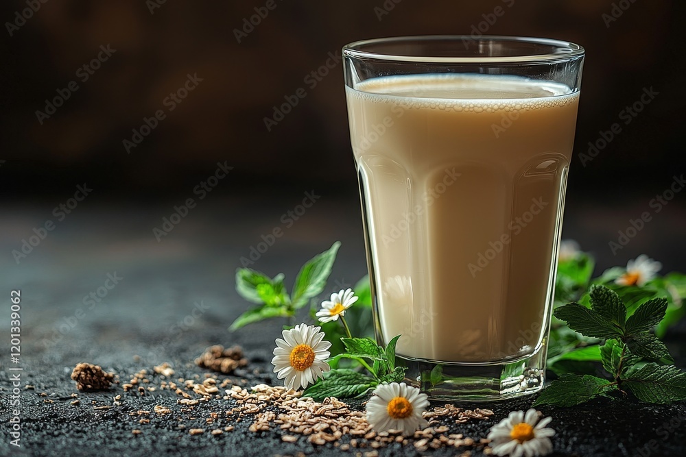 Essentially, it's buttermilk made from yogurtA glass of Turkish Ayran or kefir set on a dark backdrop Essentially, it's buttermilk made from yogurtA glass of Turkish Ayran or kefir set on a dark backdrop