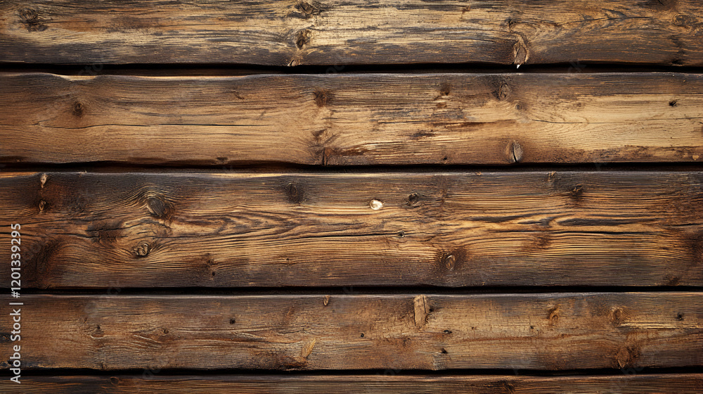 Dark Brown Weathered Wooden Planks Horizontal Texture Dark Brown Weathered Wooden Planks Horizontal Texture