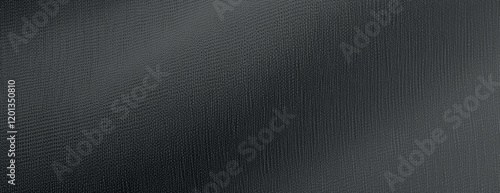 Dark gray background with fabric texture. The black gray background adds a subtle, sophisticated touch with its intricate texture. Minimal fabric vector background, simple fabric texture wallpaper
