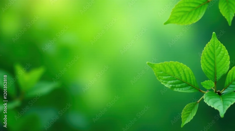 Vibrant Green Foliage Close-Up Featuring Lush, Healthy Leaves Against a Soft, Blurred Background, Ideal for Nature-Themed Designs and Projects Vibrant Green Foliage Close-Up Featuring Lush, Healthy Leaves Against a Soft, Blurred Background, Ideal for Nature-Themed Designs and Projects