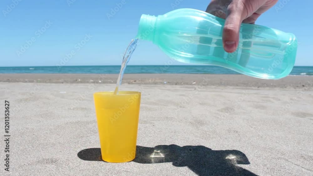 Beach and water