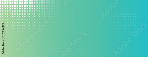 Gradient green teal background with a dotted texture. The background is vibrant and modern. Green and teal hues dominate the background. Minimal halftone texture, halftone dotted background vector