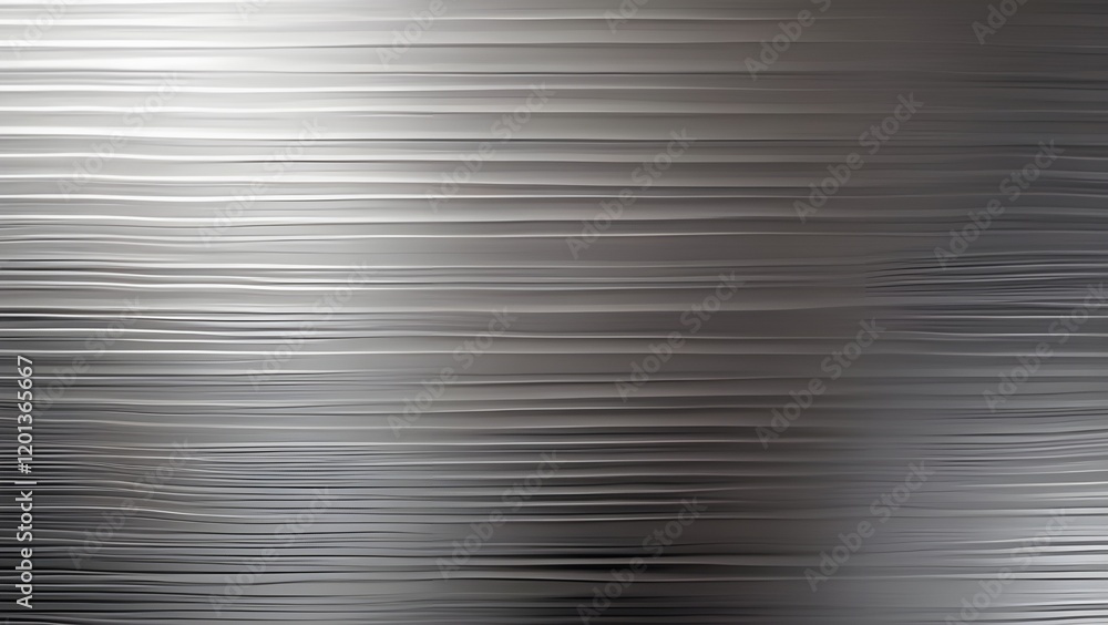 Fototapeta premium Modern polished stainless steel surface texture for industrial design backgrounds
