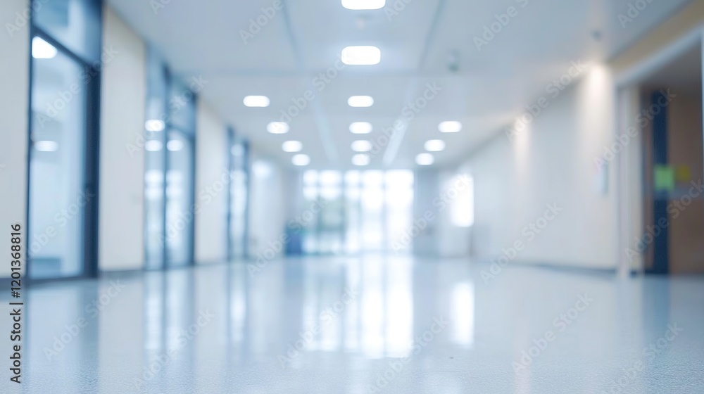blur image background of corridor in hospital or clinic image blur image background of corridor in hospital or clinic image
