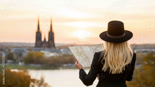 Exploring the cityscape cologne travel photography urban sunset scenic viewpoint adventure awaits