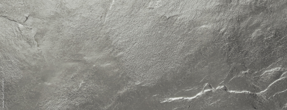 Naklejka premium Gray stone background with a rough texture. The background features a natural, uneven surface with gray tones throughout. Textured stone background vector. Gray background.