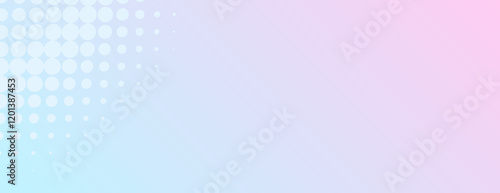 Pastel gradient background with soft pink and blue hues. Background features a dotted pattern and smooth texture. Pink and blue colors dominate. Gradient patterned background vector. Pink background.