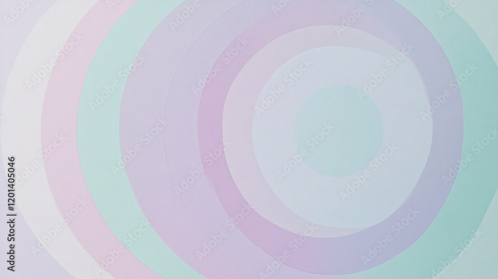 Pastel concentric circles background. Pastel concentric circles background.